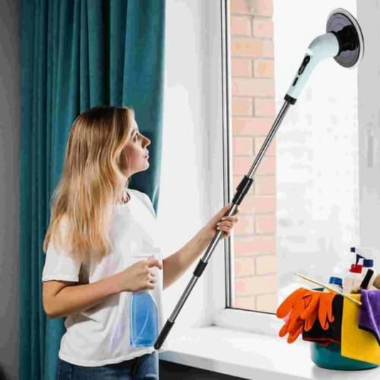 Cepillo Eléctrico de Limpieza Giratorio 9 en 1 – Limpiador Inalámbrico Recargable